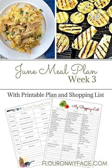 June Weekly Meal Plan 3 preview