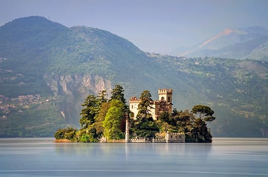 Isola di Loreto on Iseo Lake
