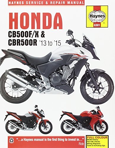 Honda CB500FX and CBR500R Service and Repair Manual 2013 thru 2015 (Haynes Powersport)