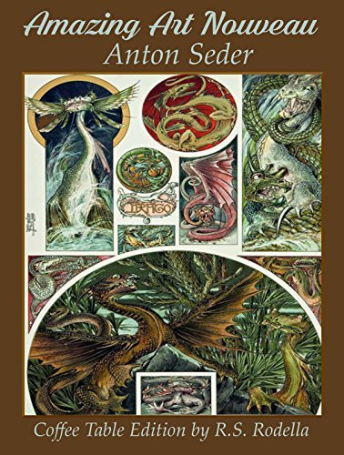 Amazing Art Nouveau Anton Seder: Coffee Table Edition (English Edition)