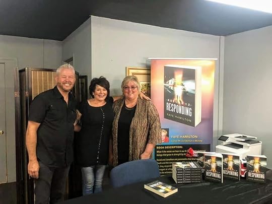 Tim and Stephanie McDonald at CFTN Payson . Thanks for the opportunity to share the Joy of this Novel with others!!!