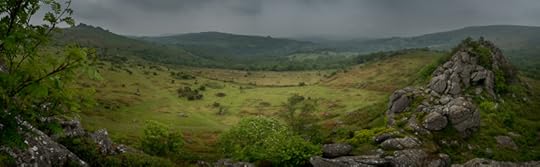 View from Greater Rocks, Hound Tor by Simon Blackbourn