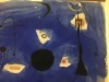 detail from Miro's A NIGHT SCENE