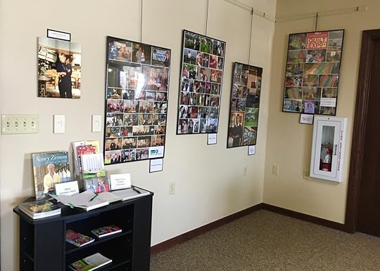 Celebrating Nancy Zieman Exhibit on display May 1 through September 30, 2019 in the Gallery of the Winneconne, WI Municipal Center