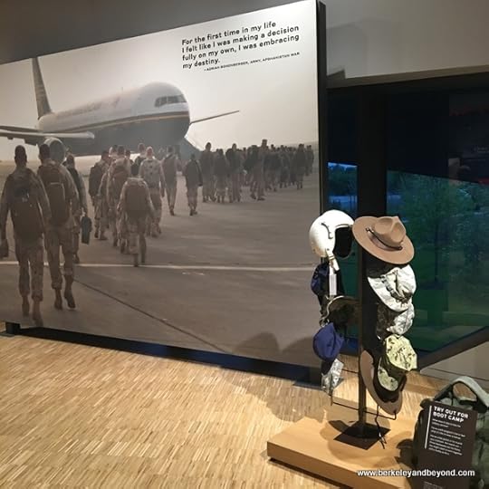 exhibit gallery at National Veterans Memorial and Museum in Columbus, Ohio