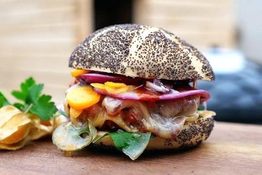 big mac rolle inside out burger burger smoked pork burger art big mac rolle low carb chefkoch