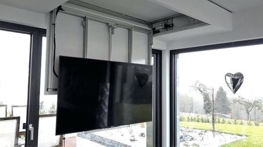 fernseh wandhalterung schwenkbar elektrisch fa 1 4 r tv halterung schwenkbar neigbar elektrisch