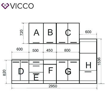 vicco kuche cm nzeile nblock einbau soft close real vicco kuche
