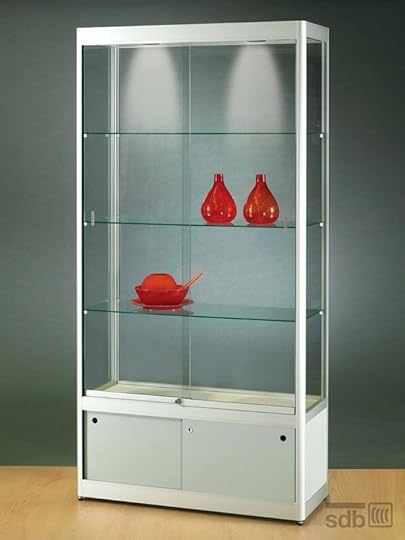 beleuchtete glasboden vitrine 1 4 beleuchteter glasboden kuche