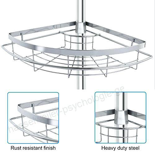 duschablage teleskop bad regal 3 duschablage teleskopstange
