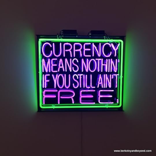 neon art at Pizzuti Collection of the Columbus Museum of Art in Columbus, Ohio