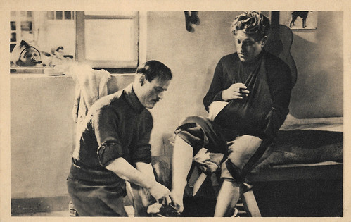 Marcel Dalio, Gaston Modot and Jean Gabin in La Grande Illusion (1937)