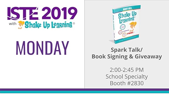Shake Up Learning ISTE 2019 Schedule