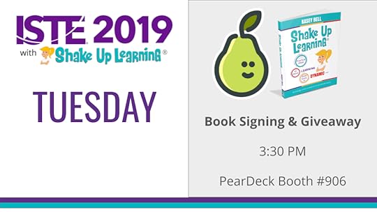 Shake Up Learning ISTE 2019 Schedule