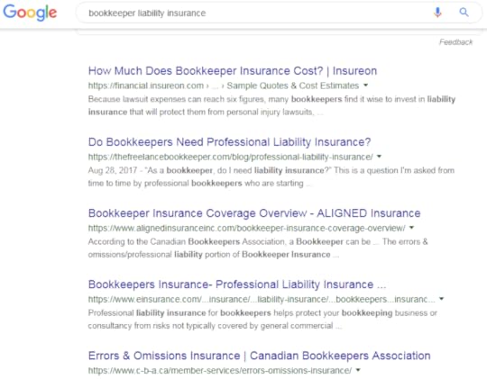 Bookkeeping accounts business