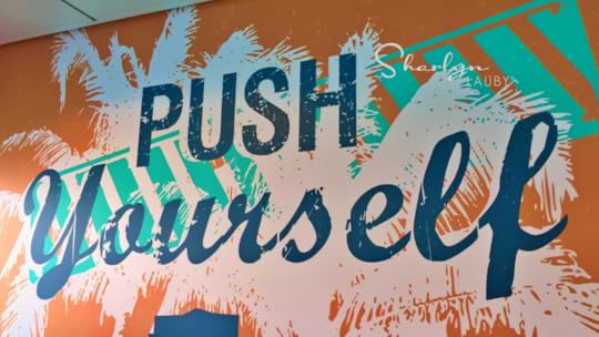 push yourself wall mural, push yourself, experiences, employee experiences, recruiting
