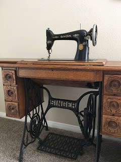 Singer treadle sewing machine