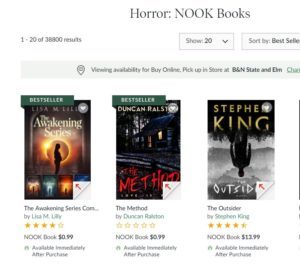 Nook Best Seller