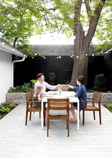 the faux martha backyard