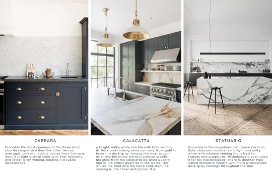 Emily Henderson Mountain House How To Choose Stone Marble Types 103118