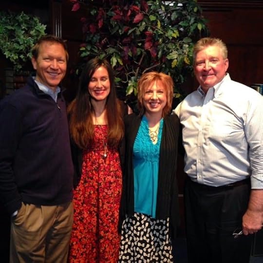 Sheila taping at Focus on the Family