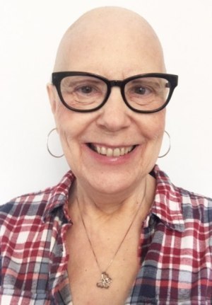 I shaved my head after Christmas.