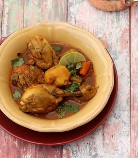 Light and Soupy Chicken Curry