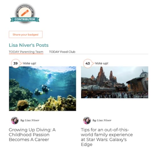 Lisa Niver is a contributor to TODAY.com