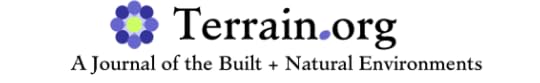 Terrain.org: A Journal of the Built + Natural Environments logo
