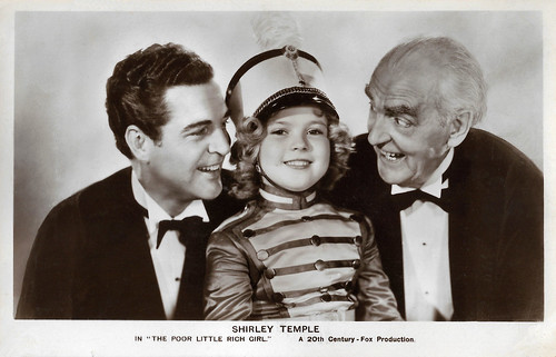 Shirley Temple, Michael Whalen and Claude Gillingwater in Poor Little Rich Girl (1936)