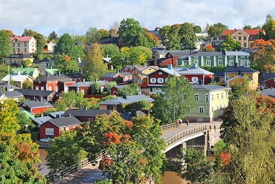 A very beautiful old town in Finland, Porvoo
