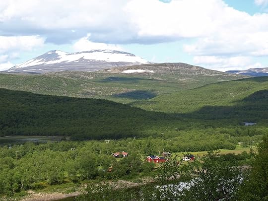 View from tail Karigasniemi, Utsjoki Finland