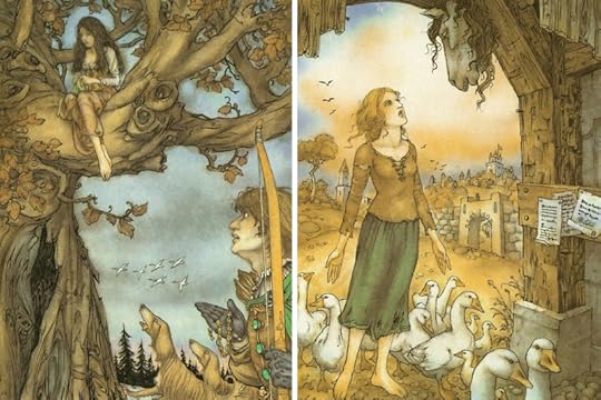 The Wild Swans and The Goose Girl by Mercer Mayer