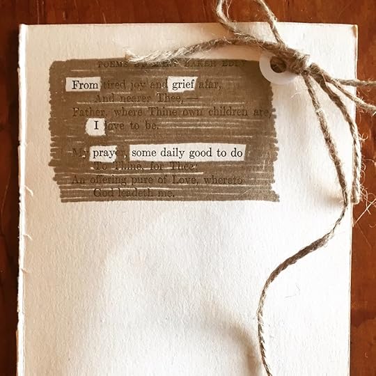 “ In Grief,” an erasure poem by Drew Myron