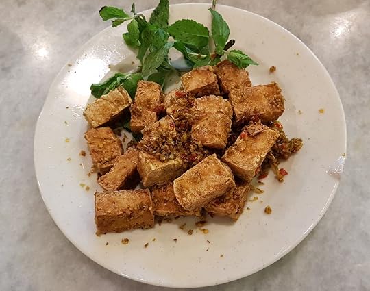 Vietnamese Fried Tofu in Lemongrass