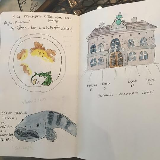 Yi Shun Lai watercolor notebook two