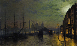 Princess Dock Hull John Atkinson Grimshaw