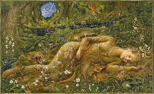 Lady in the Meadow by Kinuko Y. Craft