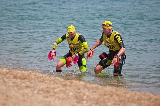 Participants in the Swimrun Costabrava competition