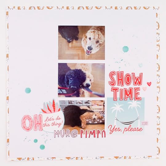 Violeta's Show Time Layout