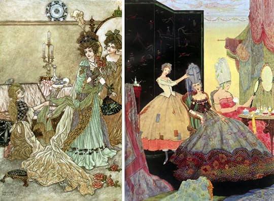 Cinderella's Stepsisters by Charles Folkard and Harry Clarke