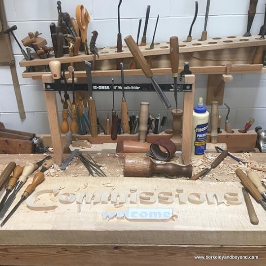 workshop of Jerry Strine at 400 West Rich artist collective in Columbus, Ohio