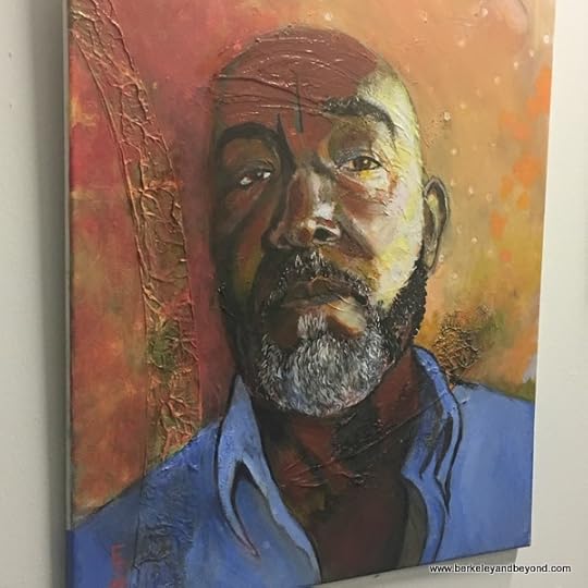 self-portrait by Eric S. Murphy at 400 West Rich artist collective in Columbus, Ohio