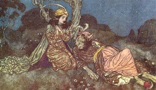 Beauty & the Beast by Edmund Dulac