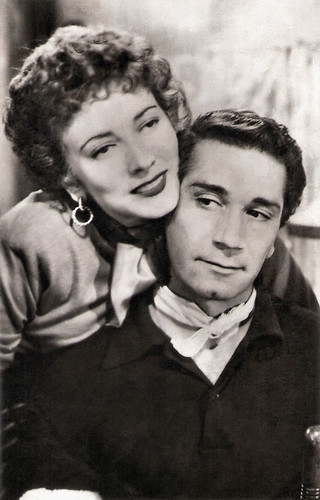 Valentina Cortese and Richard Conte in Thieves' Highway (1949)