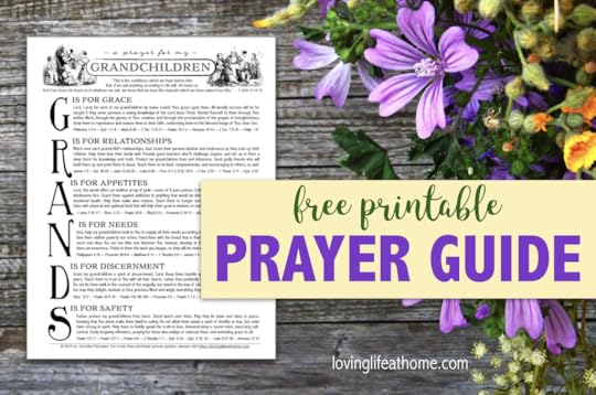 Free Printable Prayer Guide - Grandchildren