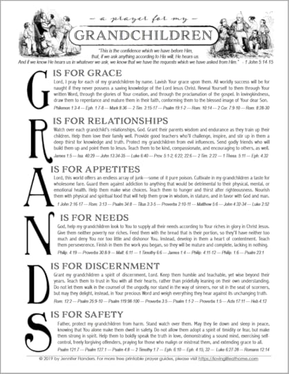 Pray for Your Grandchildren (FREE Printable Prayer Guide)
