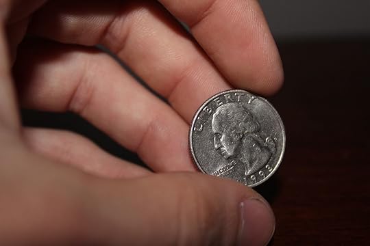 Quarter for drinking games