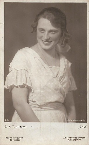 Alla Tarassova as Anya, The Cherry Orchard, Moscow Art Theatre