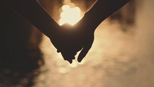 man and woman holding hands